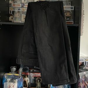 Hot Topic XXX RUDE Skinny Jeans